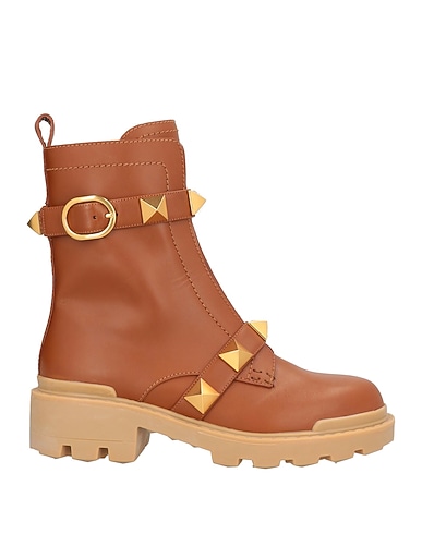 VALENTINO GARAVANI Ankle boot Tan Soft Leather