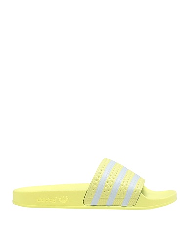 ADIDAS ORIGINALS Hausschuhe ADILETTE W
 Pastellgelb Gummi