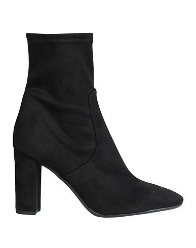 BIANCA DI Ankle boot Black Textile fibers