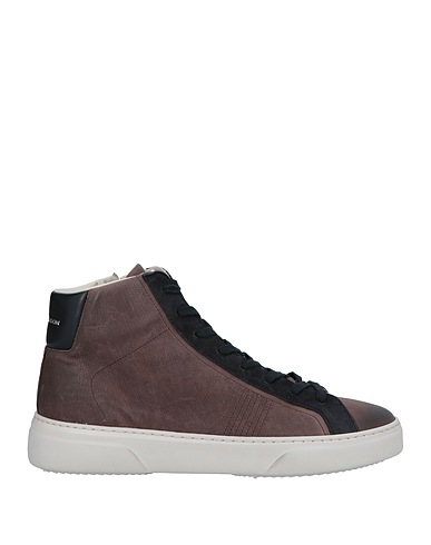 CRIME London Sneakers Dark brown Soft Leather