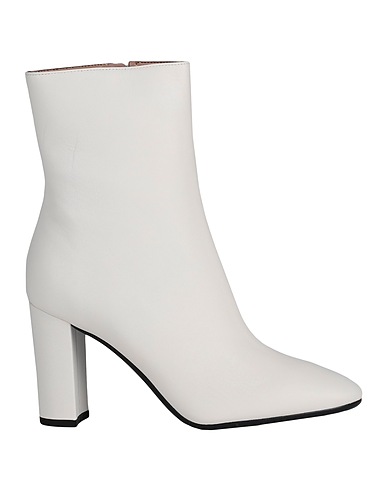 BIANCA DI Ankle boot White Soft Leather
