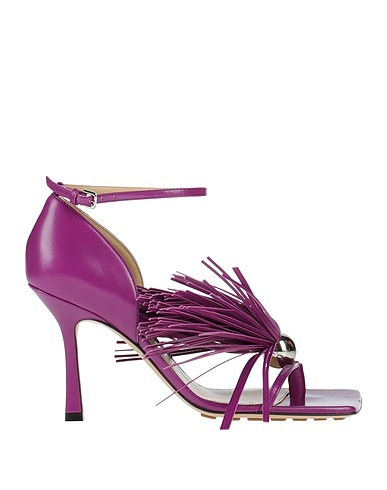 BOTTEGA VENETA Flip flops Mauve Leather