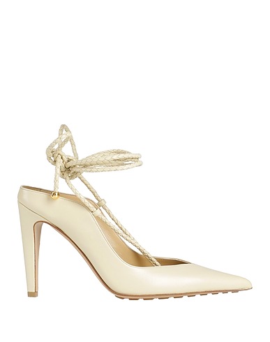 BOTTEGA VENETA Décolleté Beige Pelle