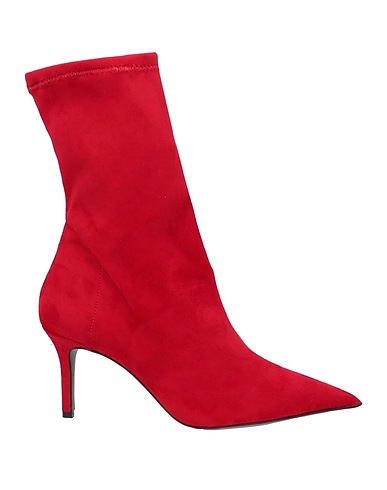 ISLO ISABELLA LORUSSO Ankle boot Red Textile fibres