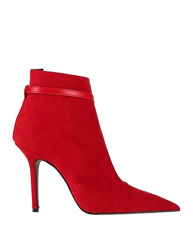 ISLO ISABELLA LORUSSO Ankle boot Red Textile fibres