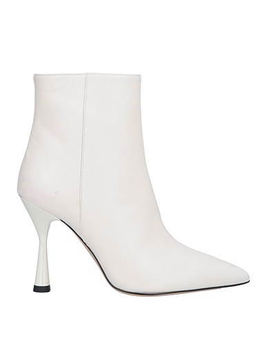 ISLO ISABELLA LORUSSO Ankle boot Ivory Soft Leather