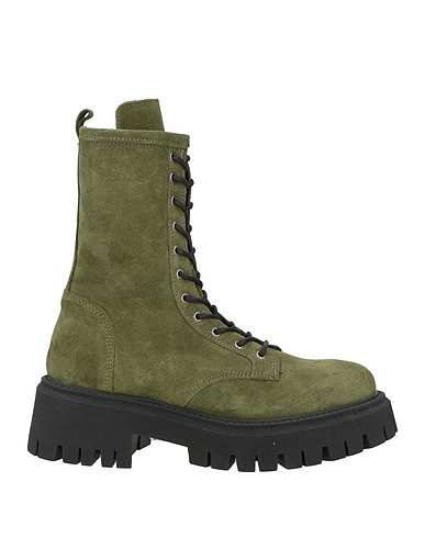 ISLO ISABELLA LORUSSO Stivaletti Verde militare Pelle