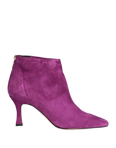 BIANCA DI Ankle boot Plum Leather