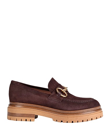 BIANCA DI Loafers Dark brown Soft Leather