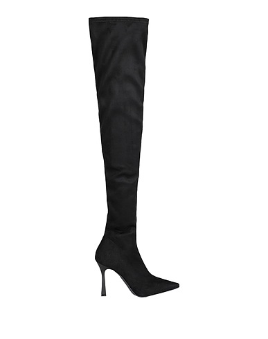 BIANCA DI Boots Black Textile fibers