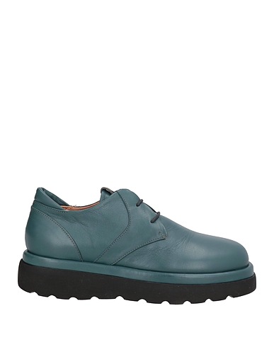 IXOS Laced shoes Deep teal Soft Leather