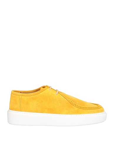 WHY NOT BRAND Stringate Giallo ocra Pelle