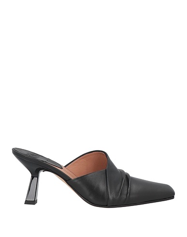 IXOS Mules and clogs Black Soft Leather
