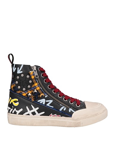 EMANUÉLLE VEE Sneakers Black Leather