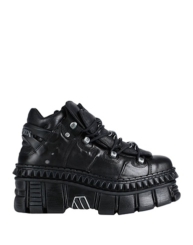 NEW ROCK Ankle boot Black 100% Soft Leather