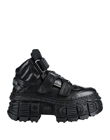 NEW ROCK Ankle boot Black 100% Soft Leather
