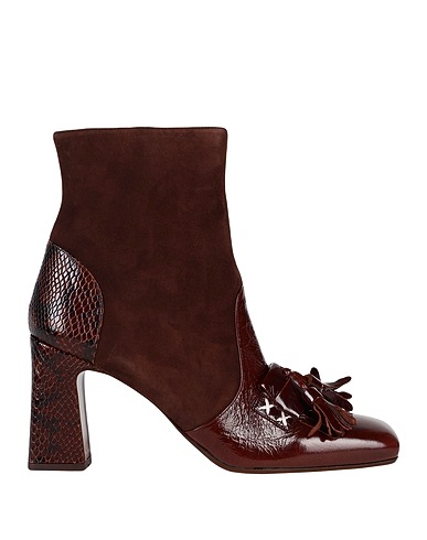 CHIE MIHARA Ankle boot Chocolate brown 100% Soft Leather