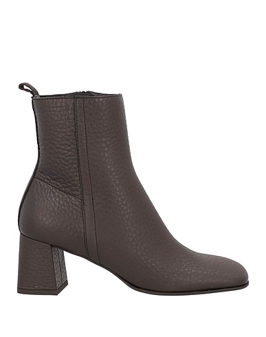 ZINDA Ankle boot Dark brown Soft Leather