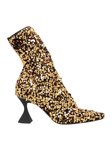 RAS Ankle boot Gold Textile fibers