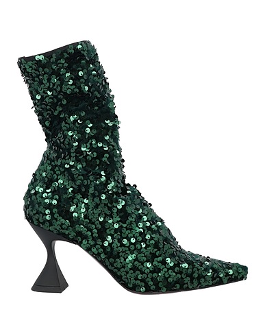 RAS Stivaletti Verde scuro Fibre tessili