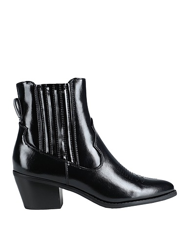 ONLY Ankle boot Black 100% Synthetic fibers