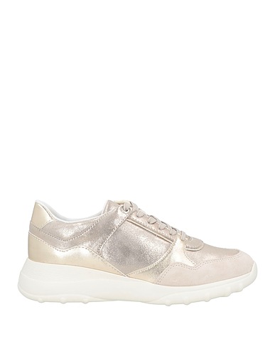 GEOX Sneakers Platinum Leather, Textile fibres