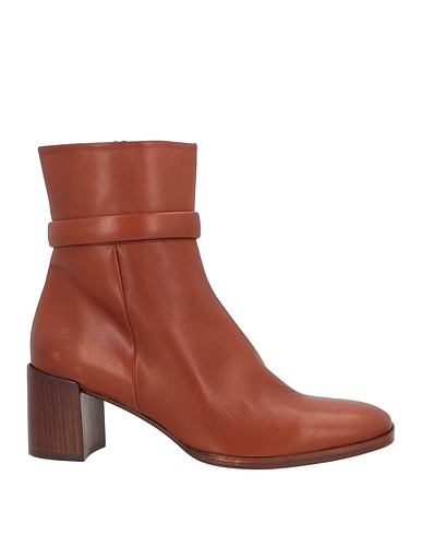 ZINDA Ankle boot Tan Soft Leather