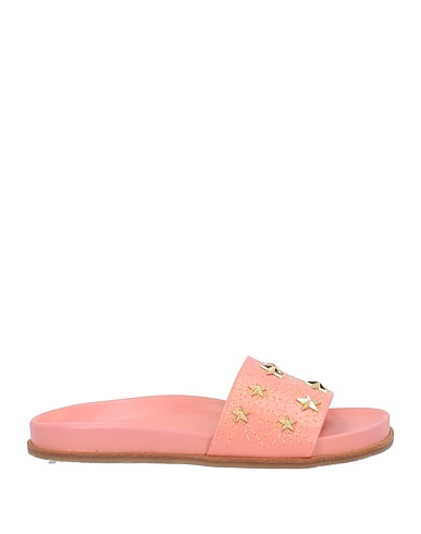 AQUAZZURA Sandals Salmon pink Leather