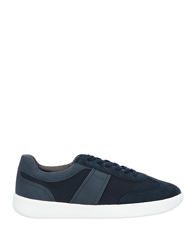 GEOX Sneakers Nachtblau Leder, Gewebefasern