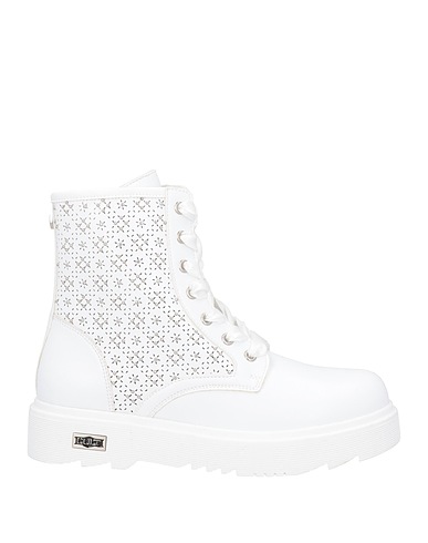CULT Stiefelette Weiß Gewebefasern