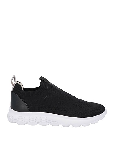 GEOX Sneakers Negro Fibras textiles, Fibras sintéticas