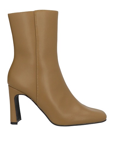 GOLD & GOLD Ankle boot Military green Textile fibers