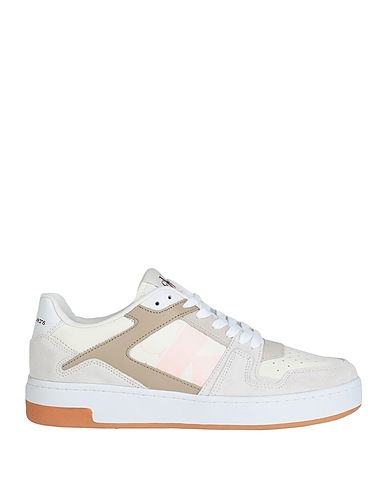 CALVIN KLEIN JEANS Sneakers Ivory 100% Leather