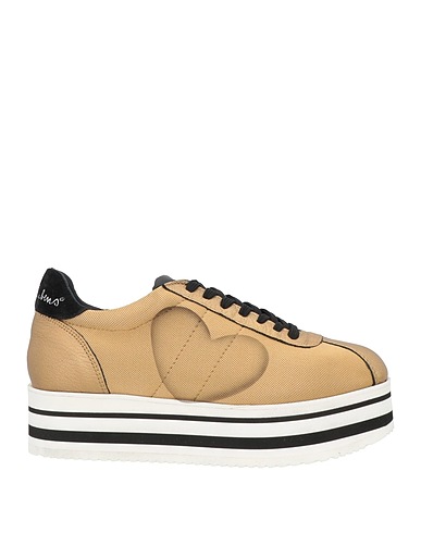 NIRA RUBENS Sneakers Χρυσό Δέρμα, Ίνες υφασμάτων