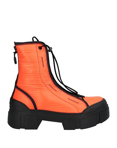 VIC MATIĒ Ankle boot Orange Textile fibers
