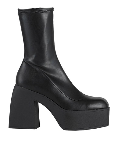 STEVE MADDEN Ankle boot Black Textile fibres