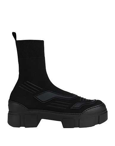 VIC MATIĒ Ankle boot Black Textile fibres