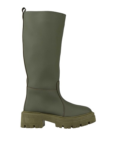 KIRÒ Boots Military green Textile fibres