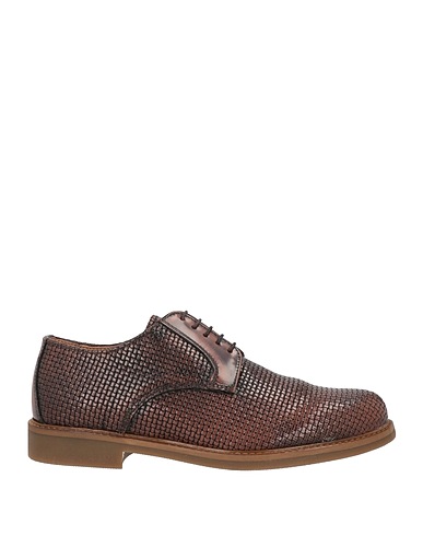 ROBERTO BOTTICELLI Laced shoes Tan Soft Leather