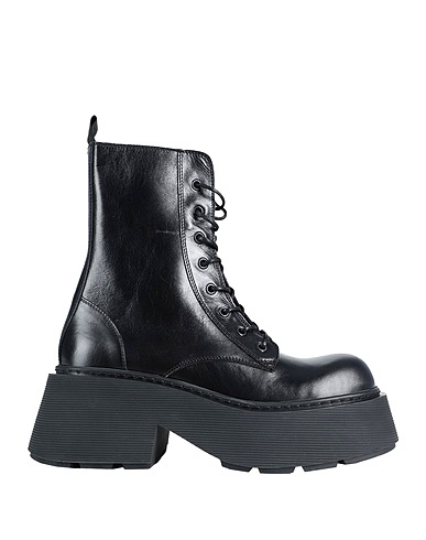 VIC MATIĒ Stiefelette Schwarz Leder