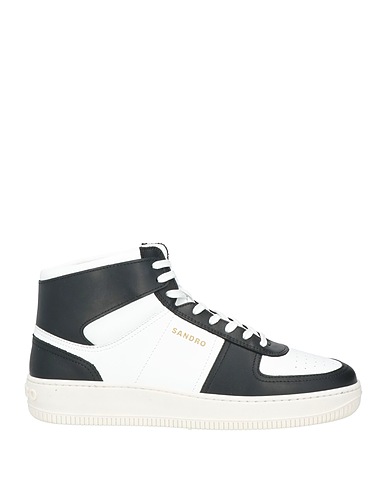 SANDRO Sneakers Black Soft Leather