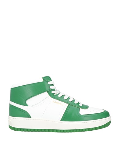 SANDRO Sneakers Verde Pelle