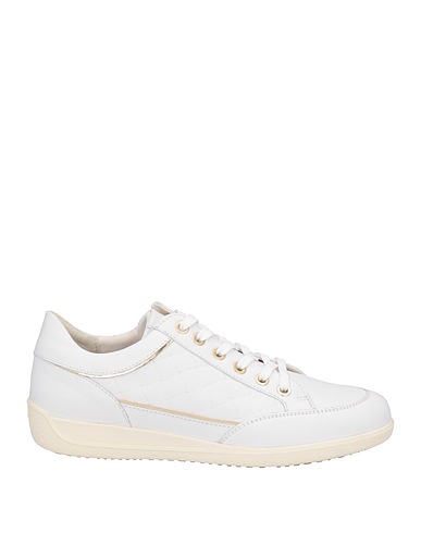 GEOX Sneakers White Soft Leather