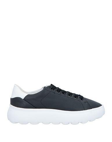GEOX Sneakers Black Soft Leather