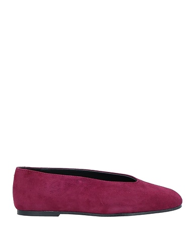 VIRREINA Ballet flats Burgundy Leather