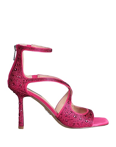 STEVE MADDEN Sandals Fuchsia Textile fibres