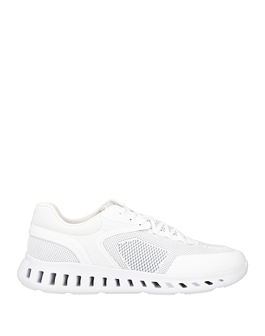 GEOX Sneakers White Textile fibers