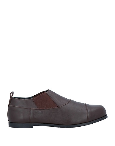 VIRREINA Loafers Dark brown Soft Leather