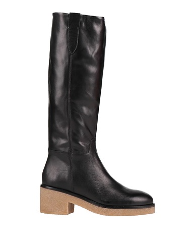 PAOLA FERRI Boots Black Soft Leather