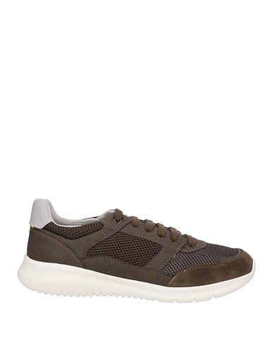 GEOX Sneakers Dunkelgrün Gewebefasern